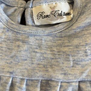 Rare Editions Light Blue Striped Top